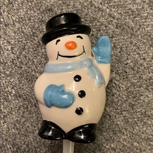 Nora Fleming snowman frosty pal mini